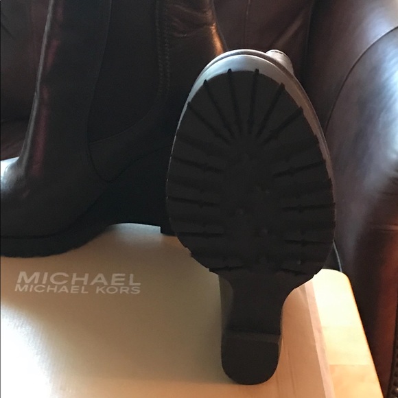 New Leather MIchael Kors Booties - Picture 3 of 3